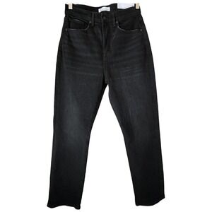 Loft Jeans the slim High-rise Size 28/6 Petite Black  28x25 Regular Fit NWT